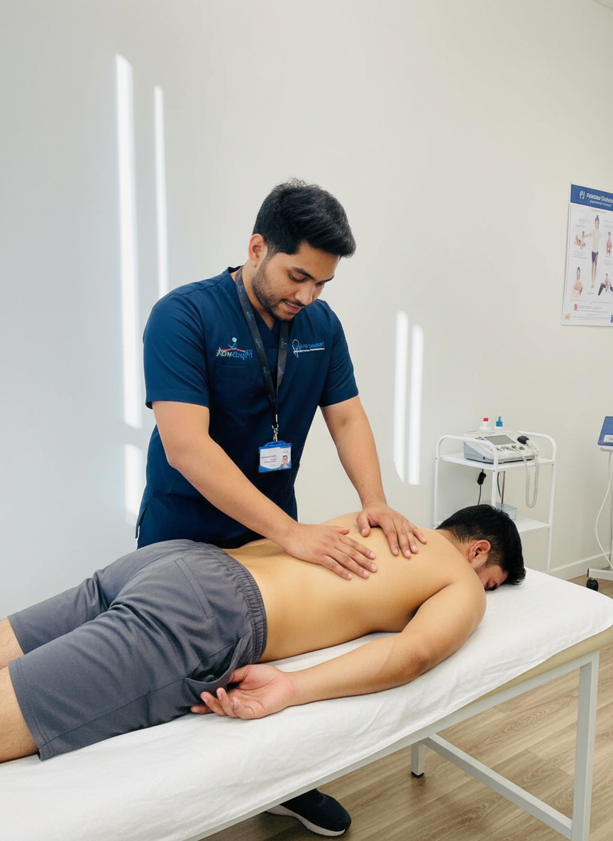 Physiotherapy treatment at PhysioWork