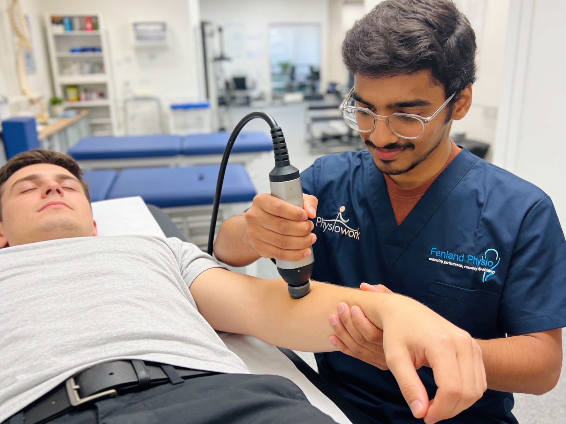 Shockwave Therapy treatment at PhysioWork